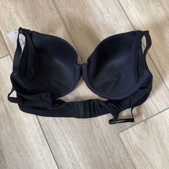 New w/ Tags Secret Treasures 40C Black Nursing Bra Underwire Adjustable Comfort - Picture 4 of 8